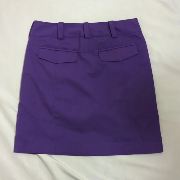 Nike Golf Tour Performance Dri-Fit Skirt, Color Deep Purple Size 0 - Picture 2 of 12